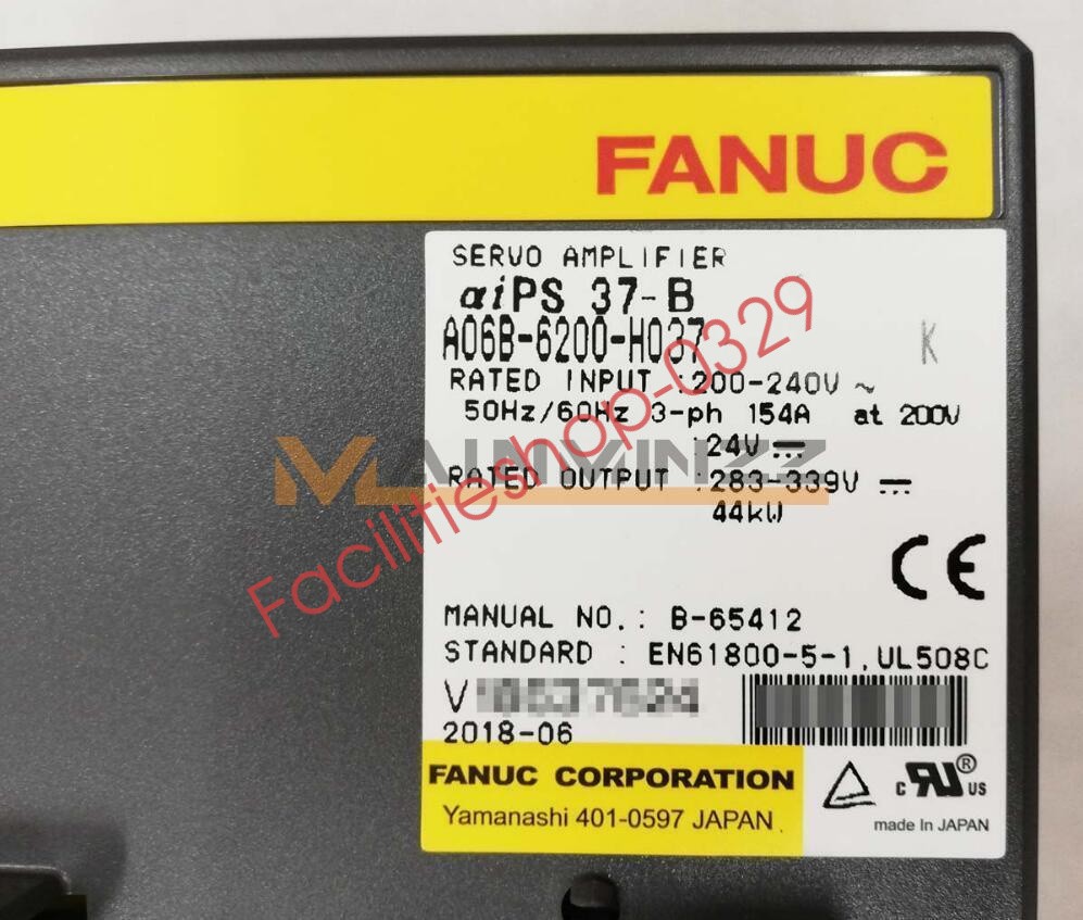 1PCS Fanuc A06B-6200-H037 System Power Module Driver NEW IN BOX DHL/FedEx