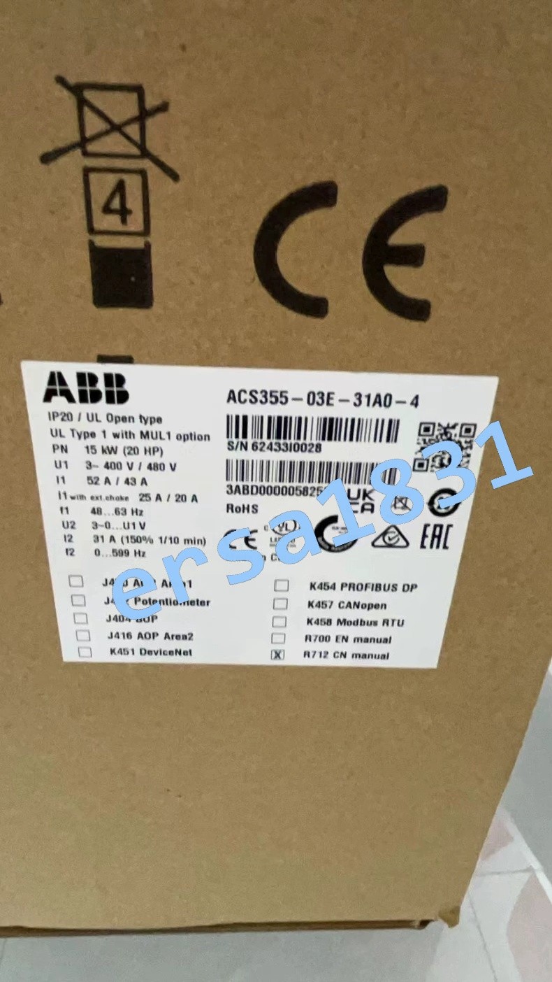 New  ACS355-03E-31A0-4 frequency converter Fast shipping#DHL or FedEx