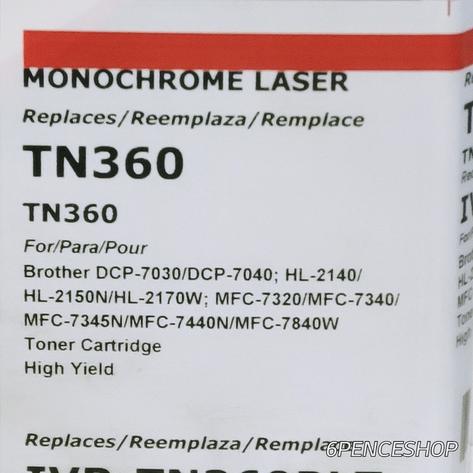 1 EA INNOVERA TN360 Toner Cartride For Brother TN330 VOLUMN DISCOUNT