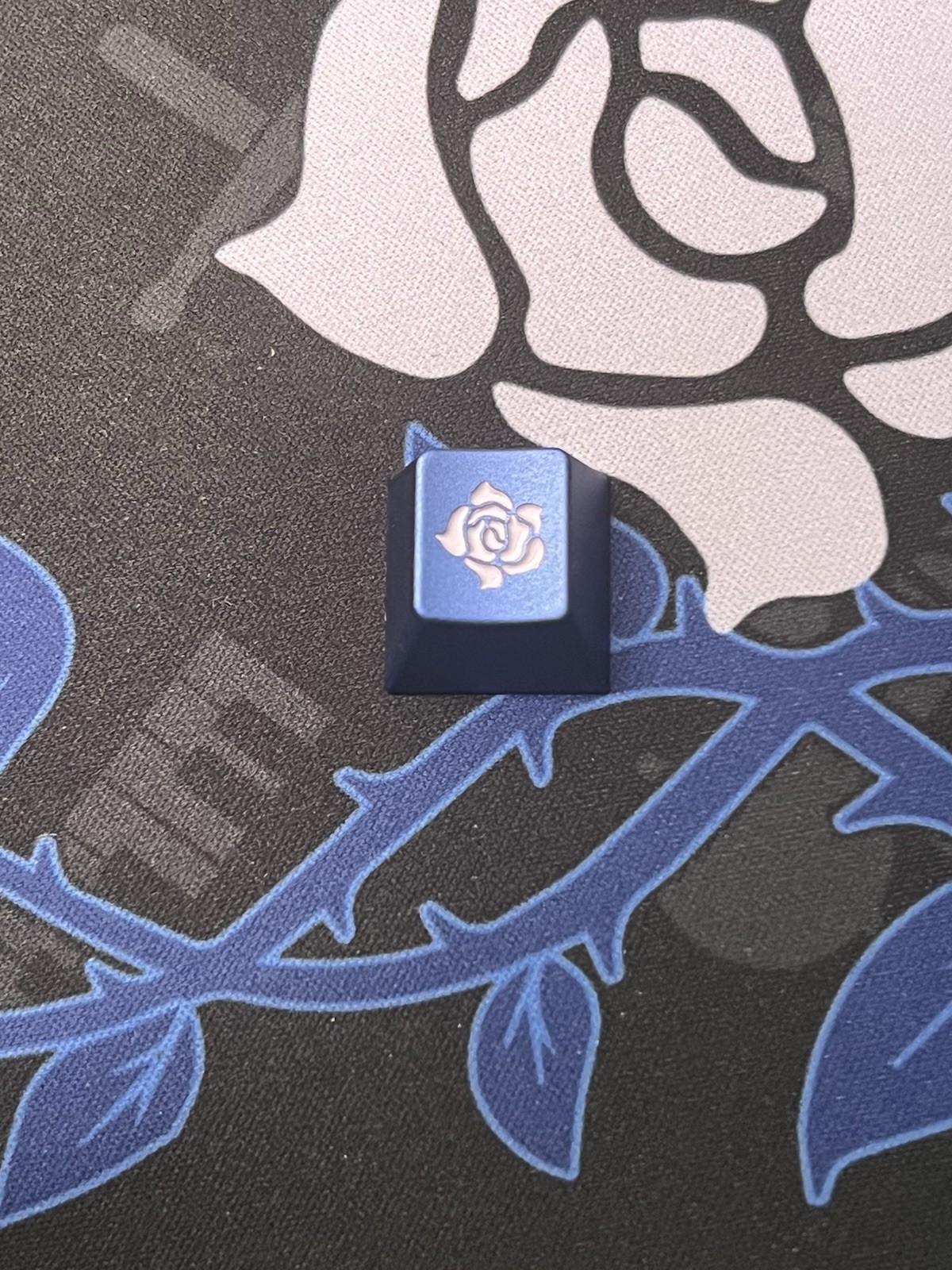 GMK Devoted X RAMA Rose metal artisan keycap