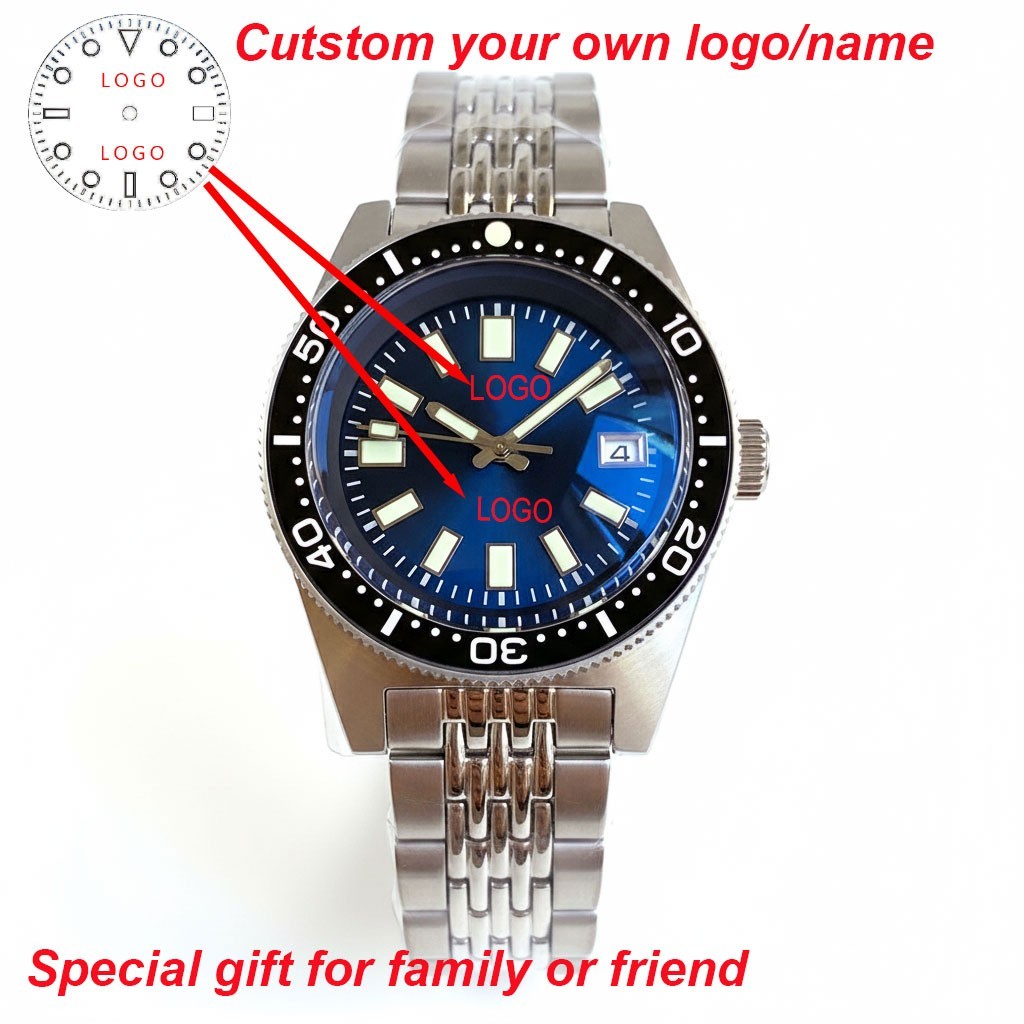 Customized New High Quality Special Men's Watch Gift  Sapphire Glass Diver Watch