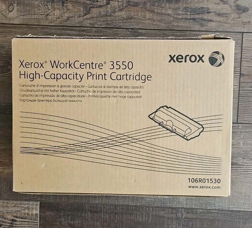 NEW Xerox WorkCentre 3550 High-Capacity Print Cartridge 106R01530 Open box