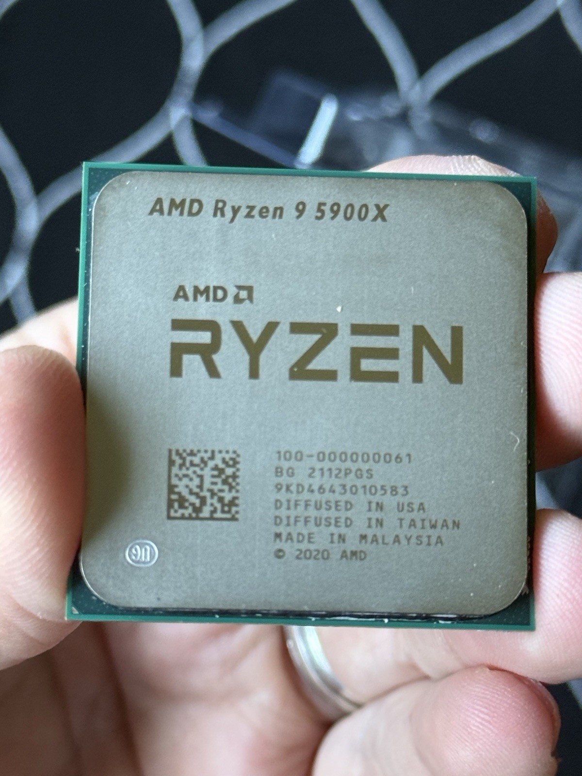 AMD Ryzen 9 5900X  (4.8GHz, 12 Cores, Socket AM4) For Parts/Repair- READ DESC