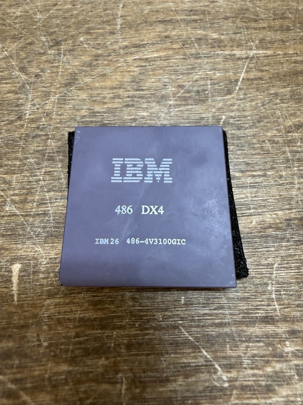 VINTAGE IBM 486 DX4 100 CPU 486-4V3100GIC SOCKET 3
