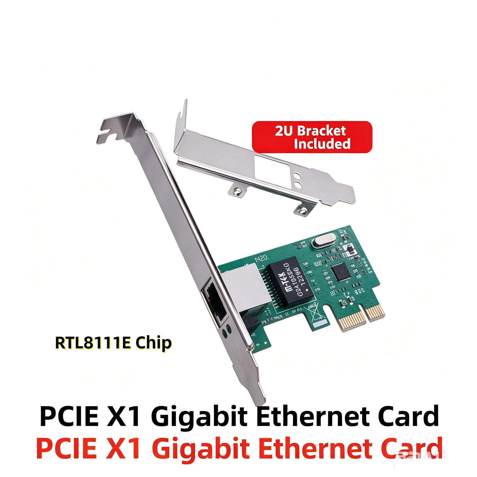 PCI-E Gigabit Nic Rtl8111e Wired Desktop M PCIe Nic Drive-Free Computer Built-in