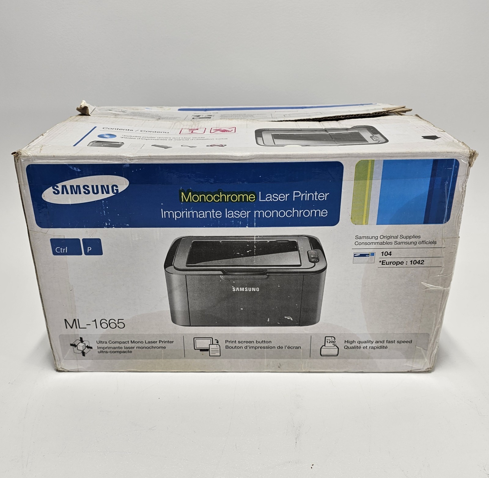 Samsung ML-1665 Compact Monochrome Laser Printer NIB