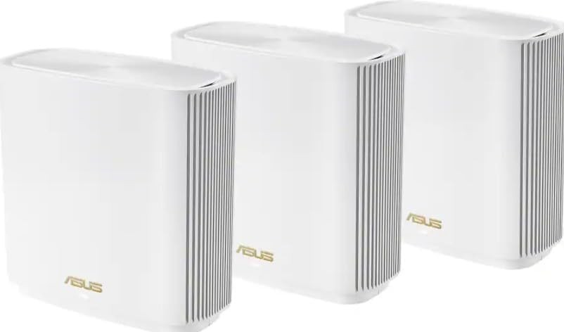 ASUS - ZenWifi XD6 AX5400 Dual-Band Mesh Wi-Fi 6 System (3-Pack) - White