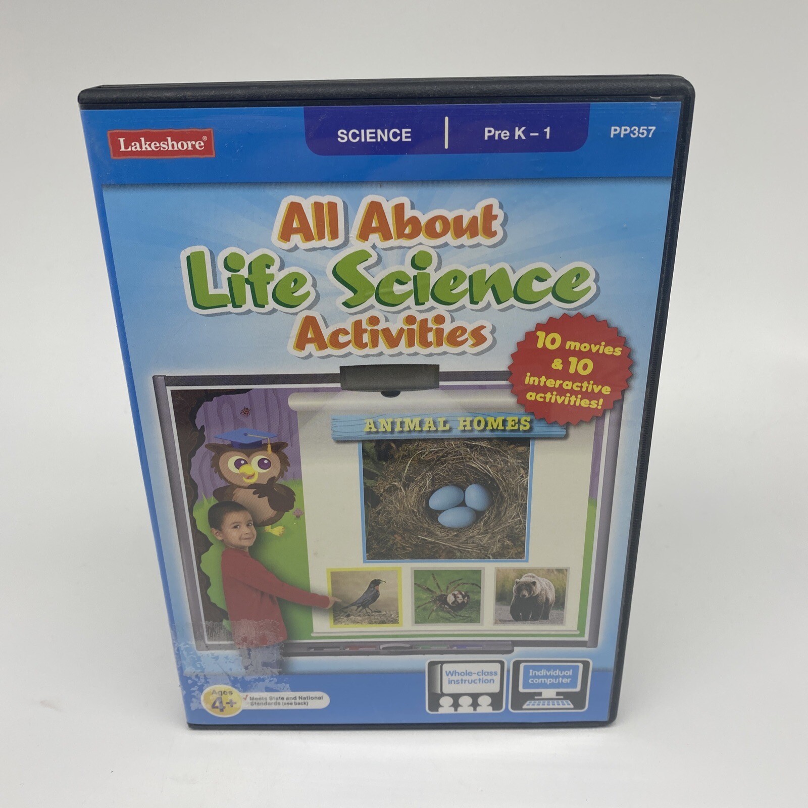 Lakeshore All About Life Science Activities 10 MOVIE + ACTIVITIES PC/MAC