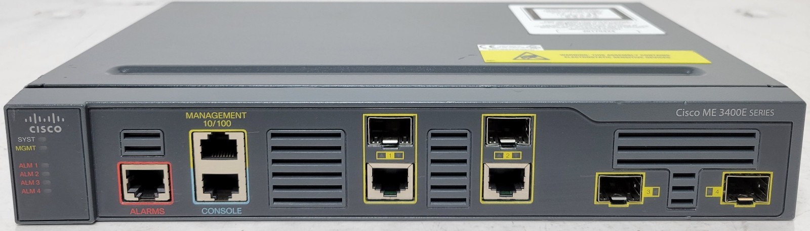 Cisco ME 3400E Series Ethernet Access Switch Metroipaccesss ME-3400EG-2CS-A