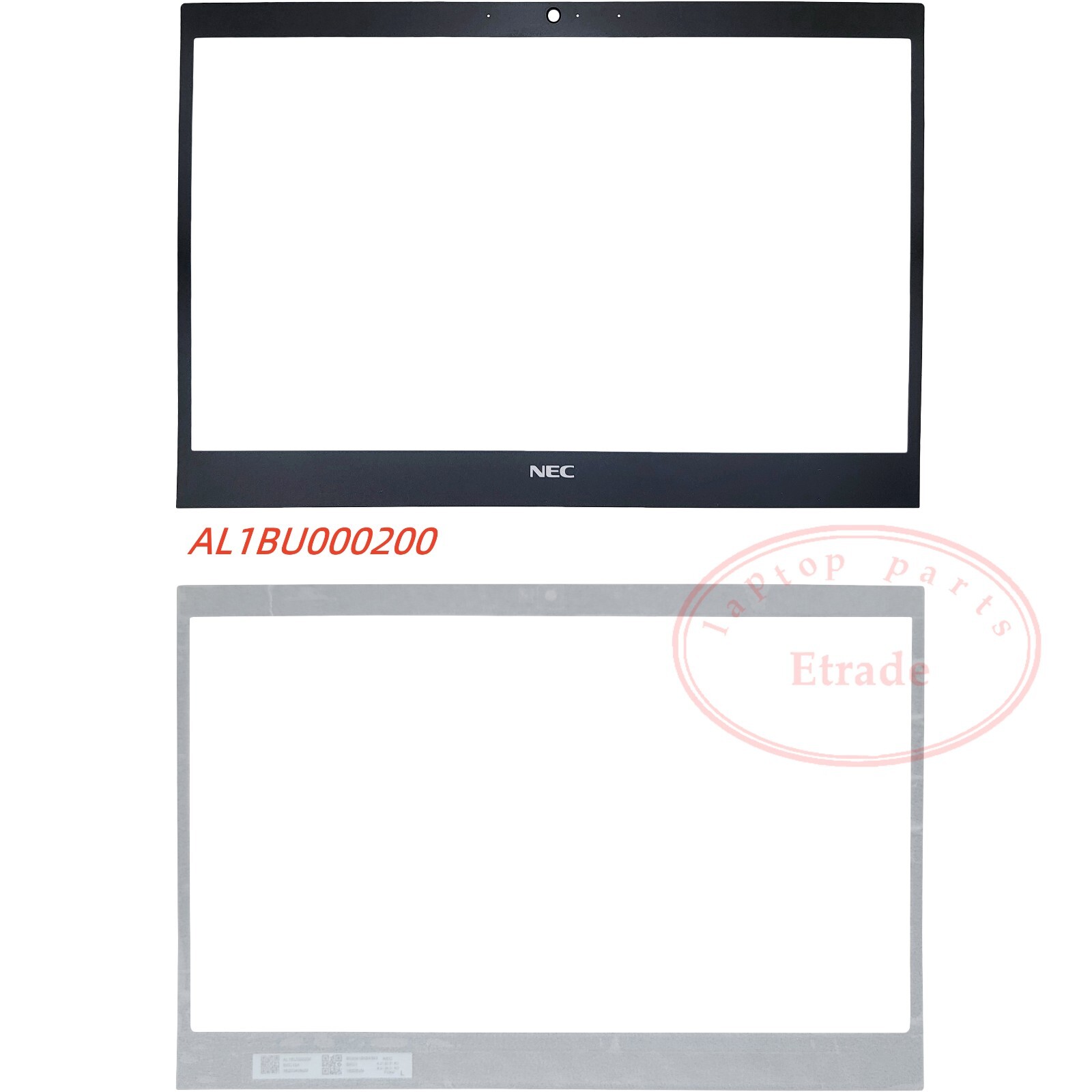 New For ThinkPad X13 Gen 1 X390 X395 Series LCD Front Bezel Screen Frame Sticker