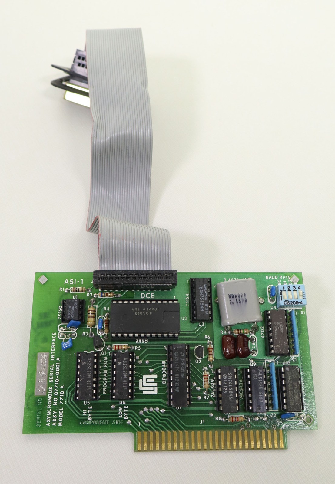 Asyncronous Serial Interface model 7710 A  for Apple II Computers UNTESTED