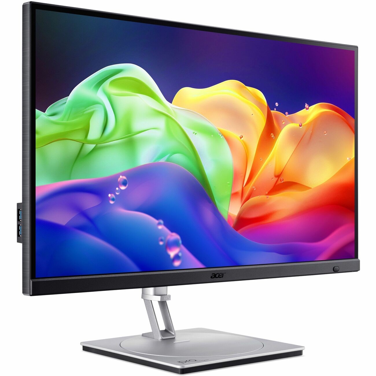 Acer PE270K L1 27" Class LCD Monitor - 16:9 - Silver (um-hp0aa-102)