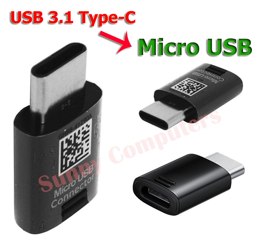 Samsung Original MicroUSB to Type-C Adapter For Galaxy S24 S24+ Ultra 5G Genuine