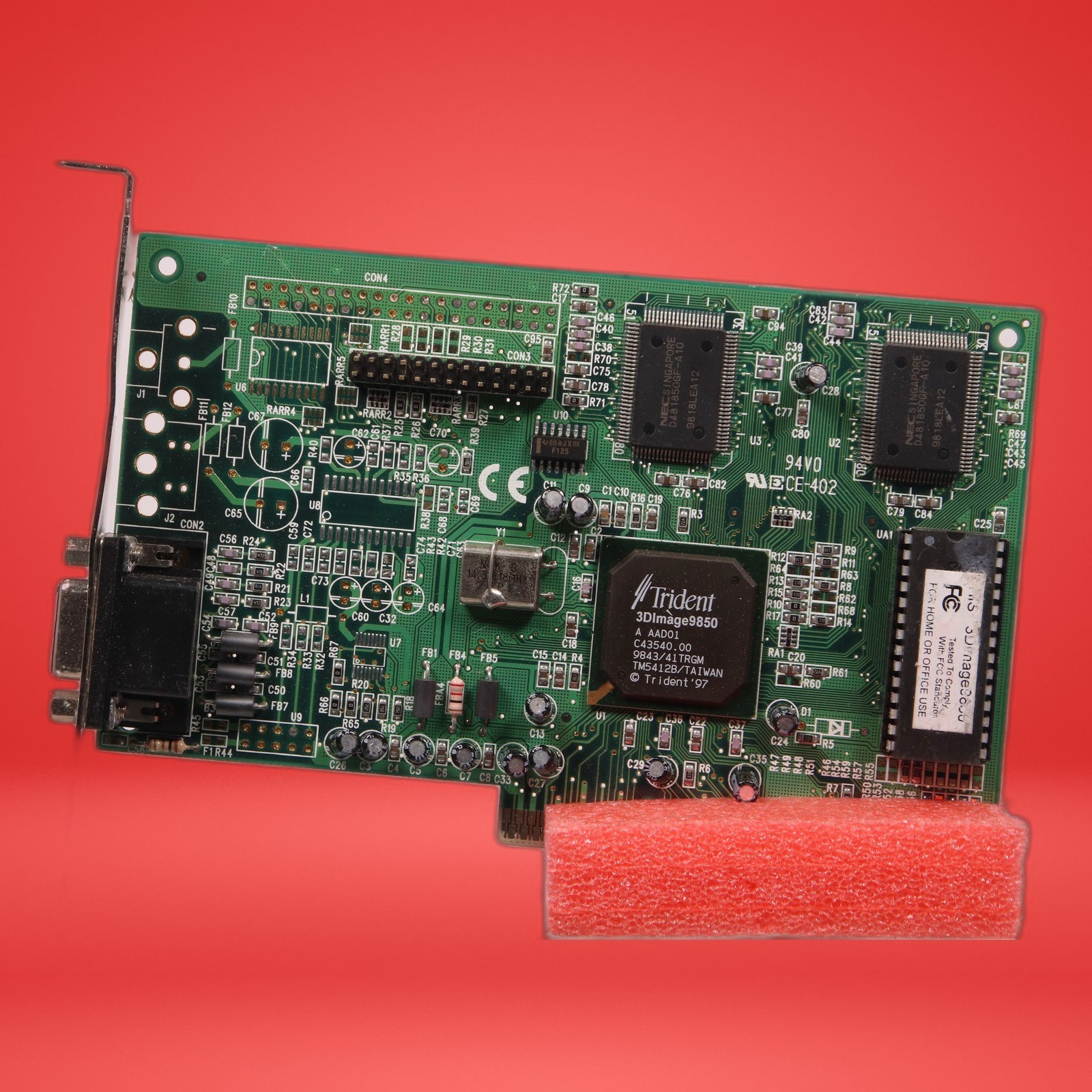 Trident 3DImage 9850 4MB AGP 2X Trident 9921 Graphics Video Card