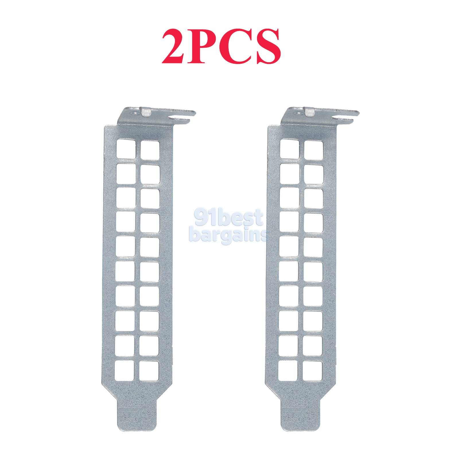 2PCS For Dell Optiplex Low Profile PCI Blank Slot Covers 790 990 7010 7020 9020