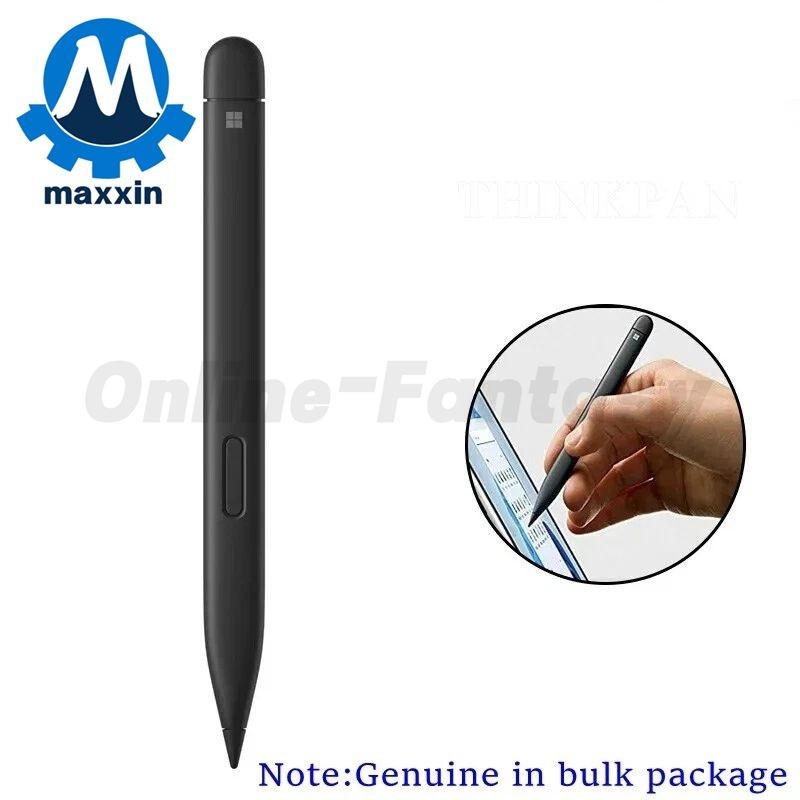 Genuine Microsoft Surface Slim Pen 2 Matte Black Model 1962 Stylus Pro 8 9 X