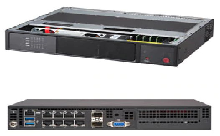SuperMicro SYS-E300-9A-8CN10P Mini 1U Server