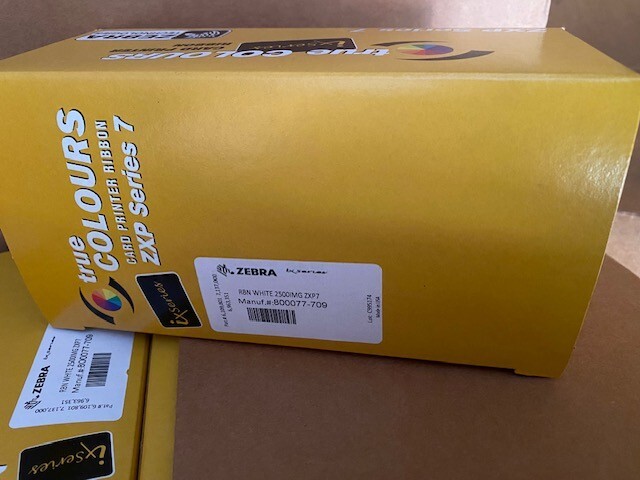 Zebra Technologies 800077-709 True Colors IX Series Monochrome Ribbon (NEW)