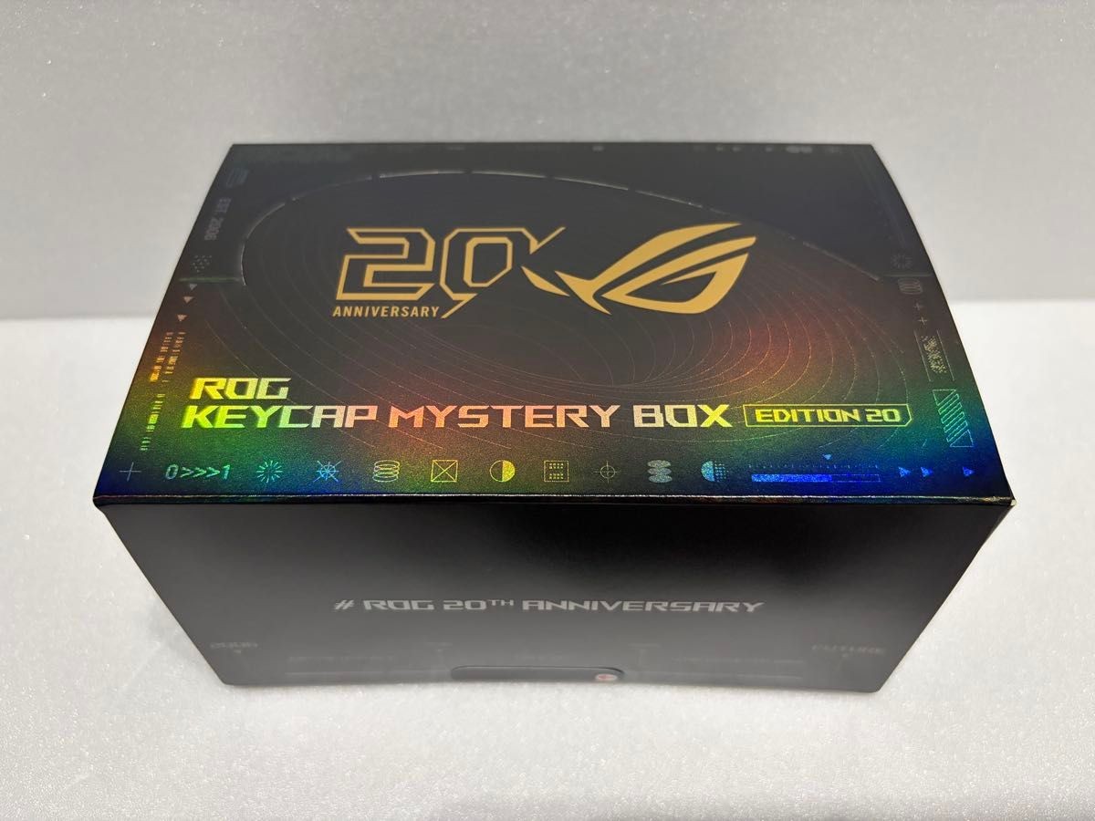 ASUS ROG 20th Anniversary Collector Keycap Mystery Box Edition 20 Set of 6