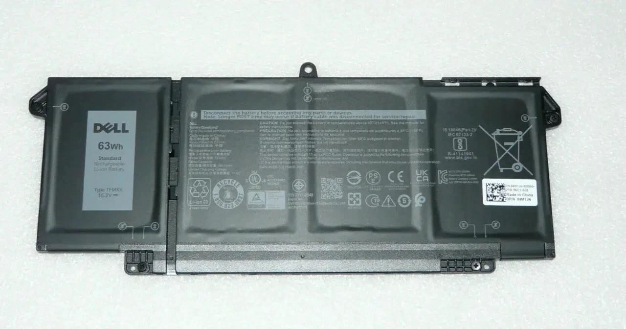 63Wh 7FMXV Battery Genuine Dell Latitude 5320 7320 7420 7520 9JM71 TN2GY 4M1JN