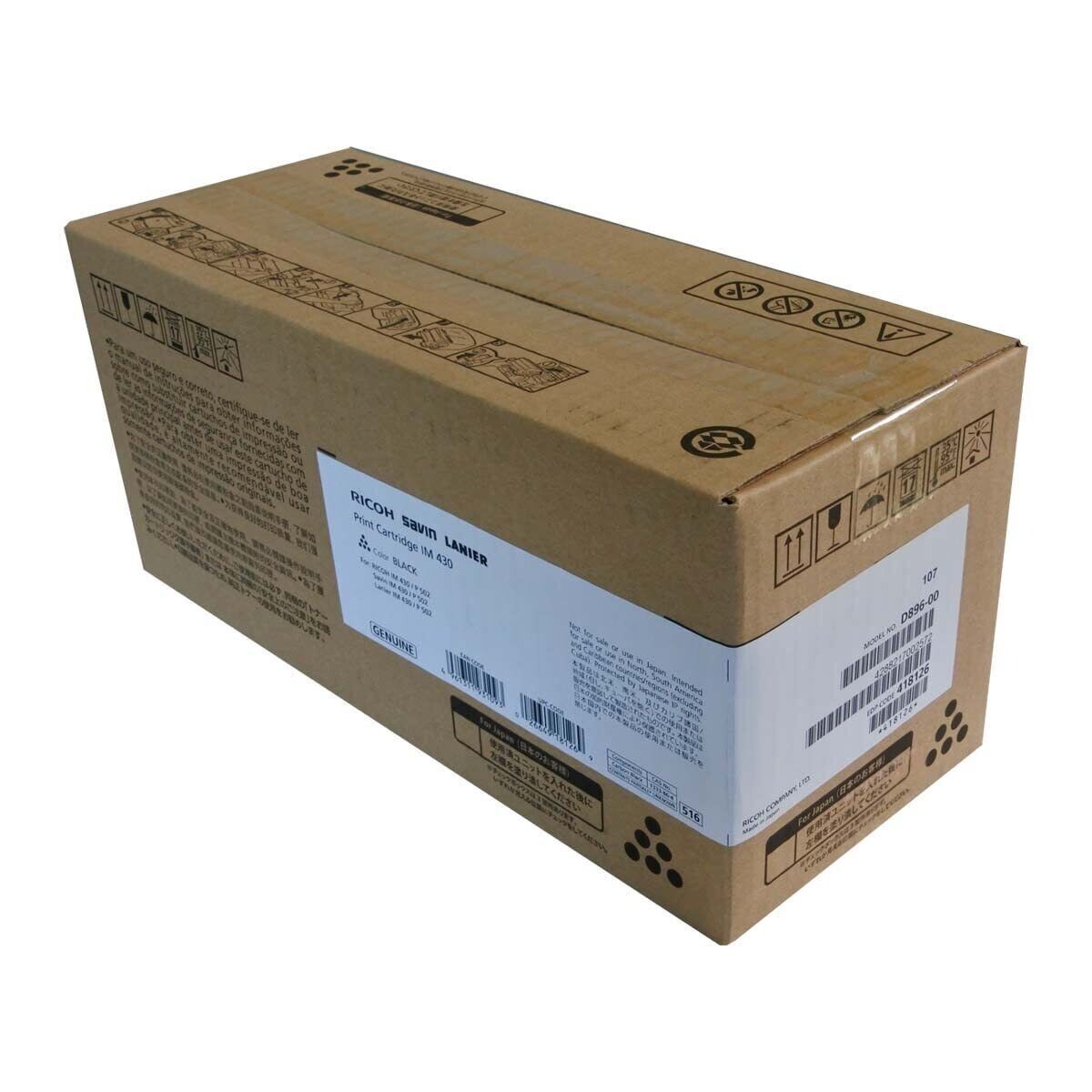 RICOH 419078 BLACK TONER CARTRIDGE FOR USE IN IM430F P502 NOT FOR IM430FB #69