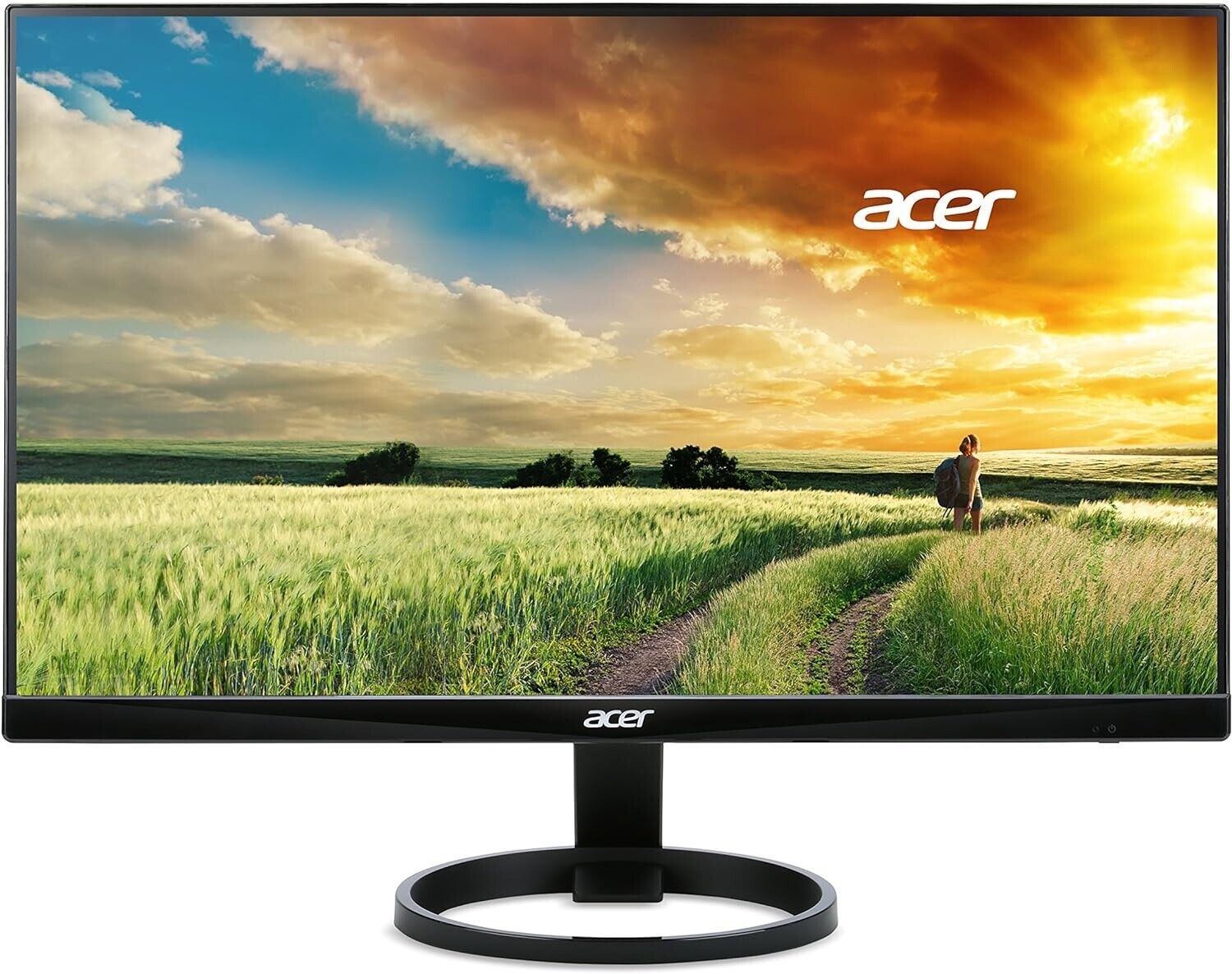 Acer R240HY bidx 23.8-Inch IPS HDMI DVI VGA (1920 x 1080) Widescreen LCD Monitor