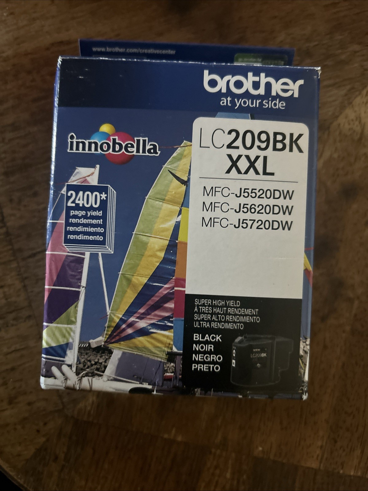Brother ink LC209BK  XXL Expired 06/2026