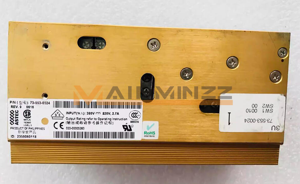 ONE USED ASTEC Power Supply 3U 73-553-0024