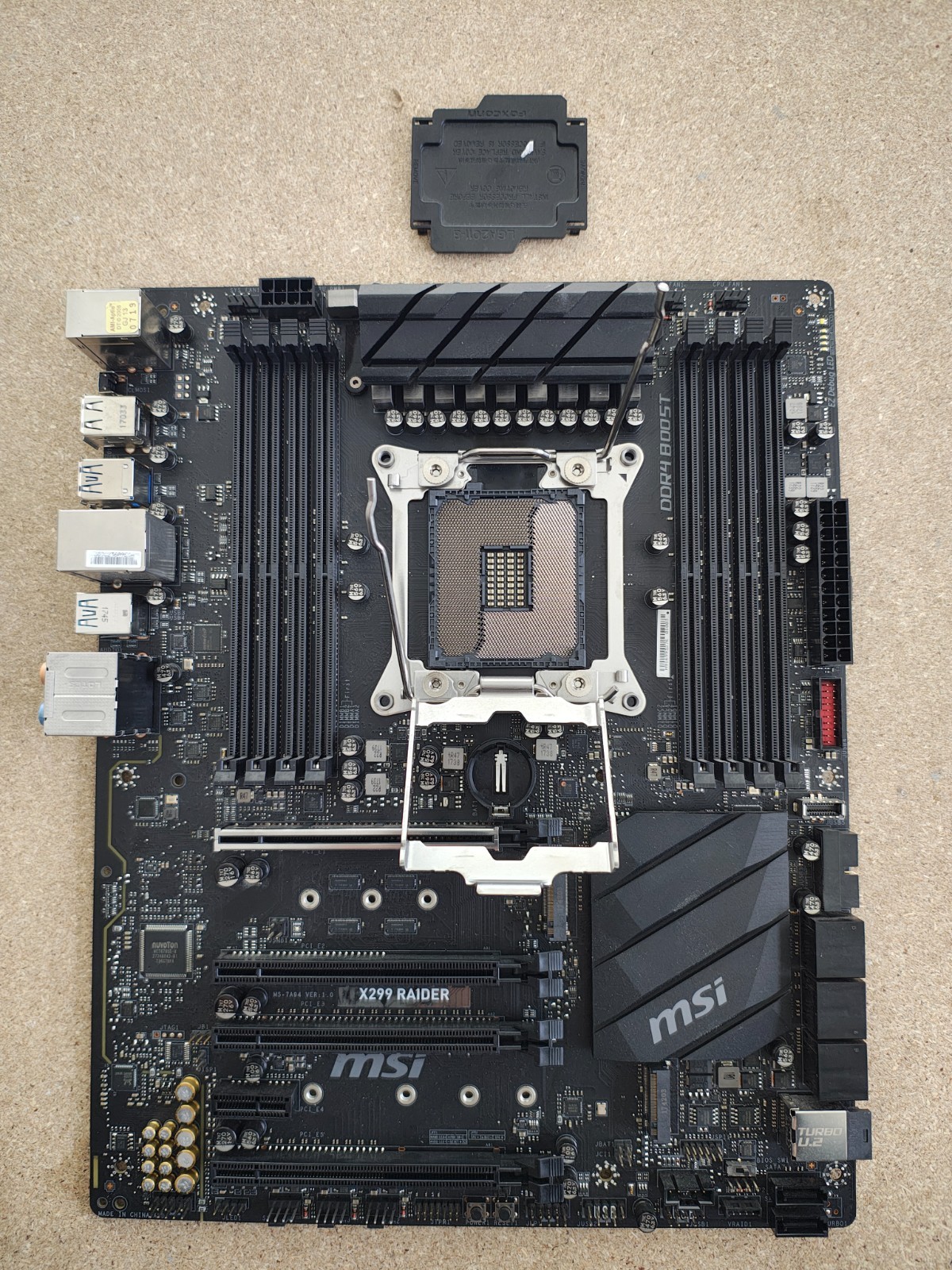 MSI X299 RAIDER ATX Motherboard Intel Socket 2066 ⚠️💥FAULTY | FAULTY💥⚠️