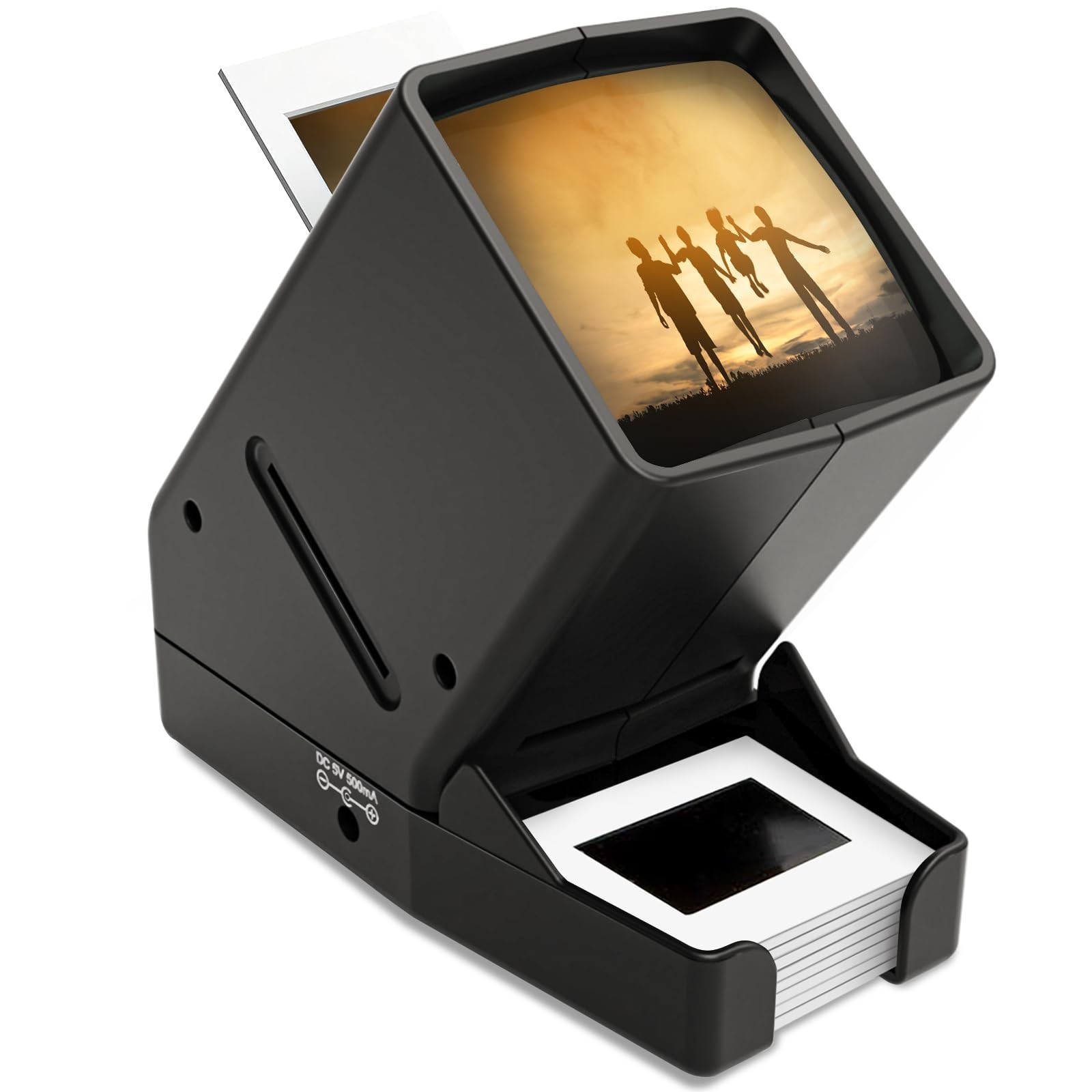 35mm Slide Viewer, 3X Magnification, USB Powered/Battery Operation-for 35mm S...