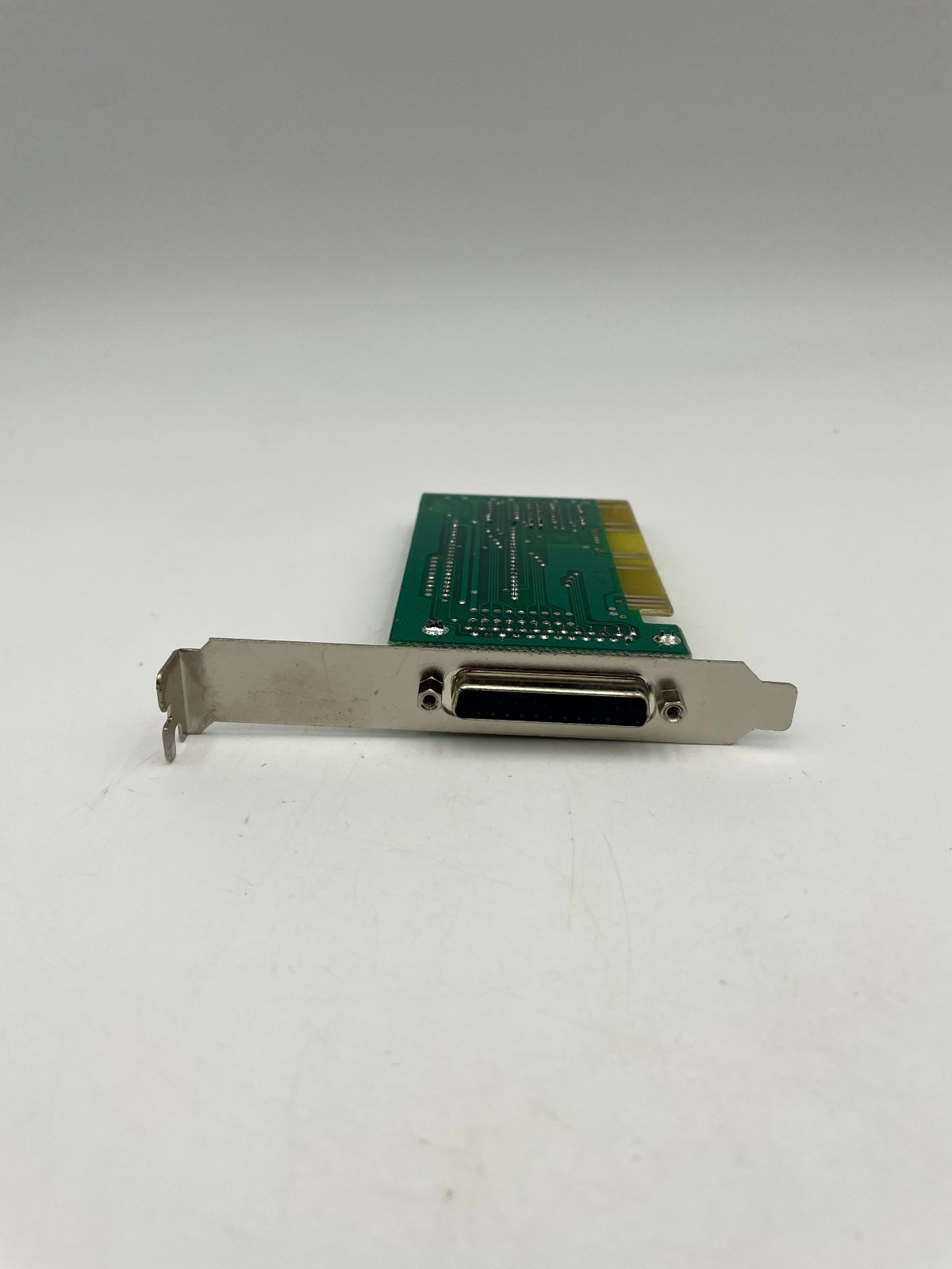 Vintage HM82C11C Parallel Printer Interface Card Board 8-BIT ISA Parallel Port