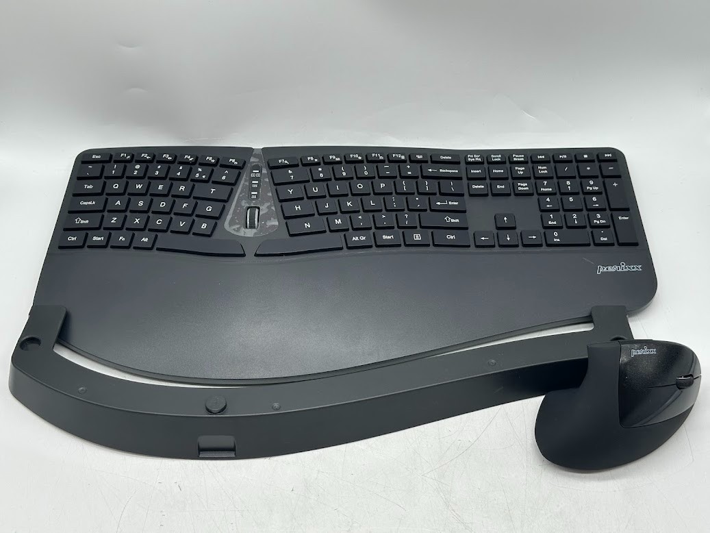 Perixx Periduo-605, Wireless Ergonomic Split Keyboard and Vertical Mouse Combo