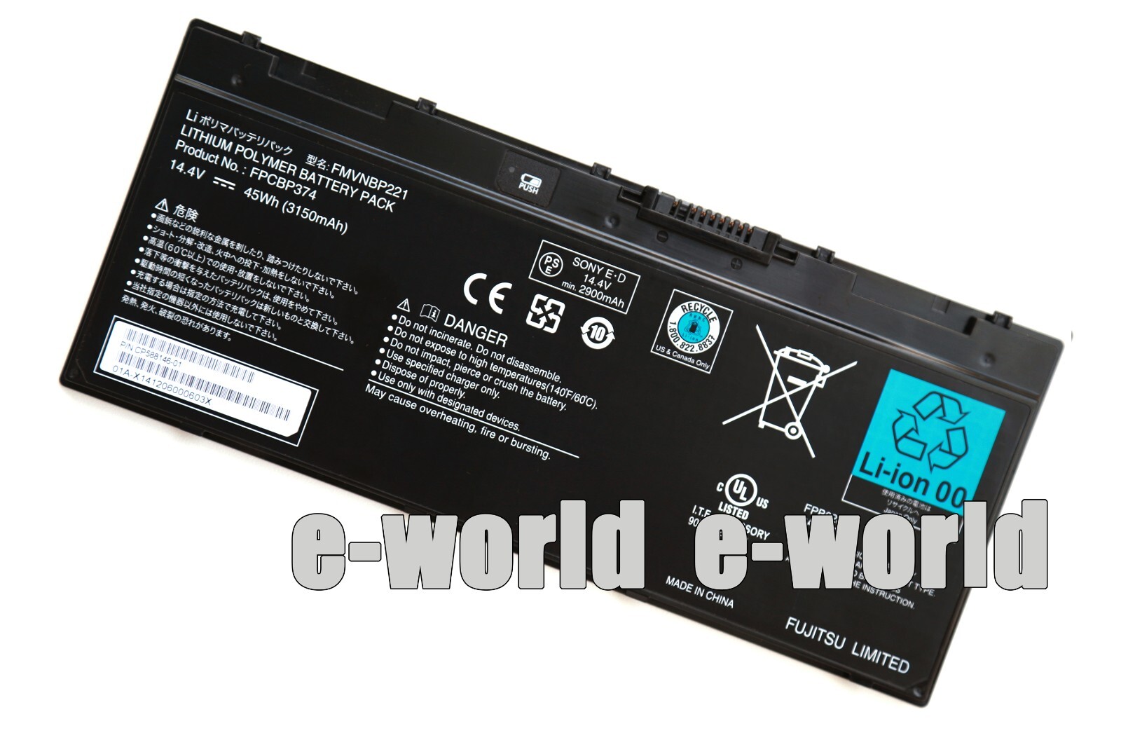 FPCBP374 FMVNBP221 New 45Wh Genuine Battery for Fujitsu Stylistic Quattro Q702 