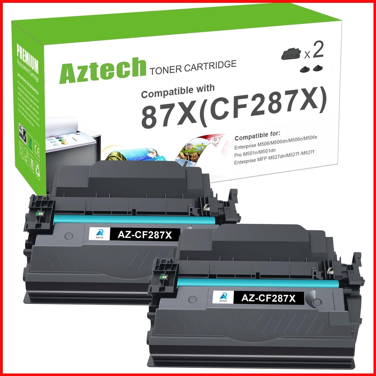 CF287X 87X Toner Cartridge for HP CF287A 87A Black M501 M506 High Yield