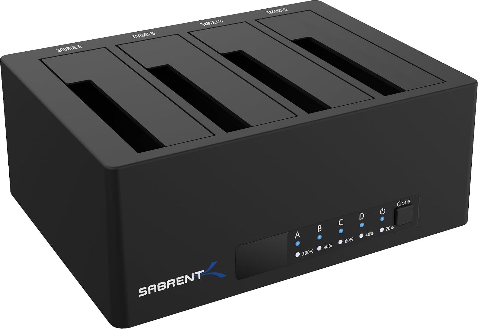 4 Bay USB 3.0 Hard Drive Docking Station Sabrent Tray less