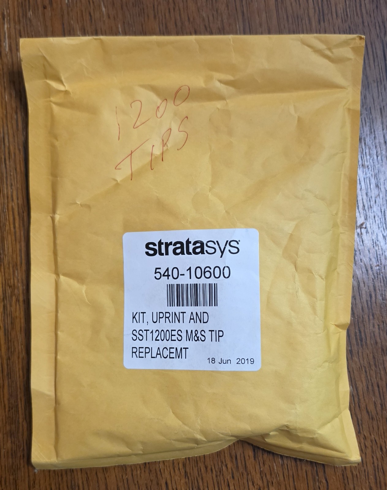 UNUSED Stratasys 540-10600 Tip Replacement Kit uPrint/SST 1200ES Model & Support
