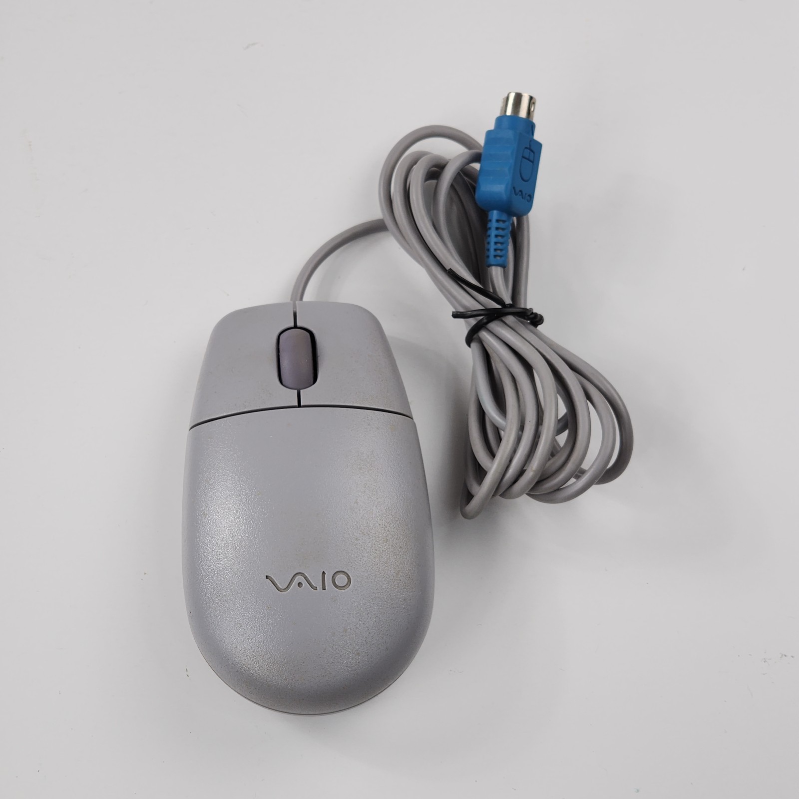 Vtg Sony VAIO PS/2 Mechanical Computer Mouse w/ Scroll Wheel JNZ211268 Tested