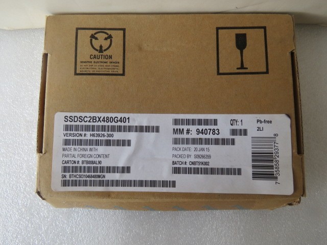 INTEL SSDSC2BX480G4 DC S3610 SERIES 480GB SATA 6GBPS INTERNAL SOLID STATE DRIVE 