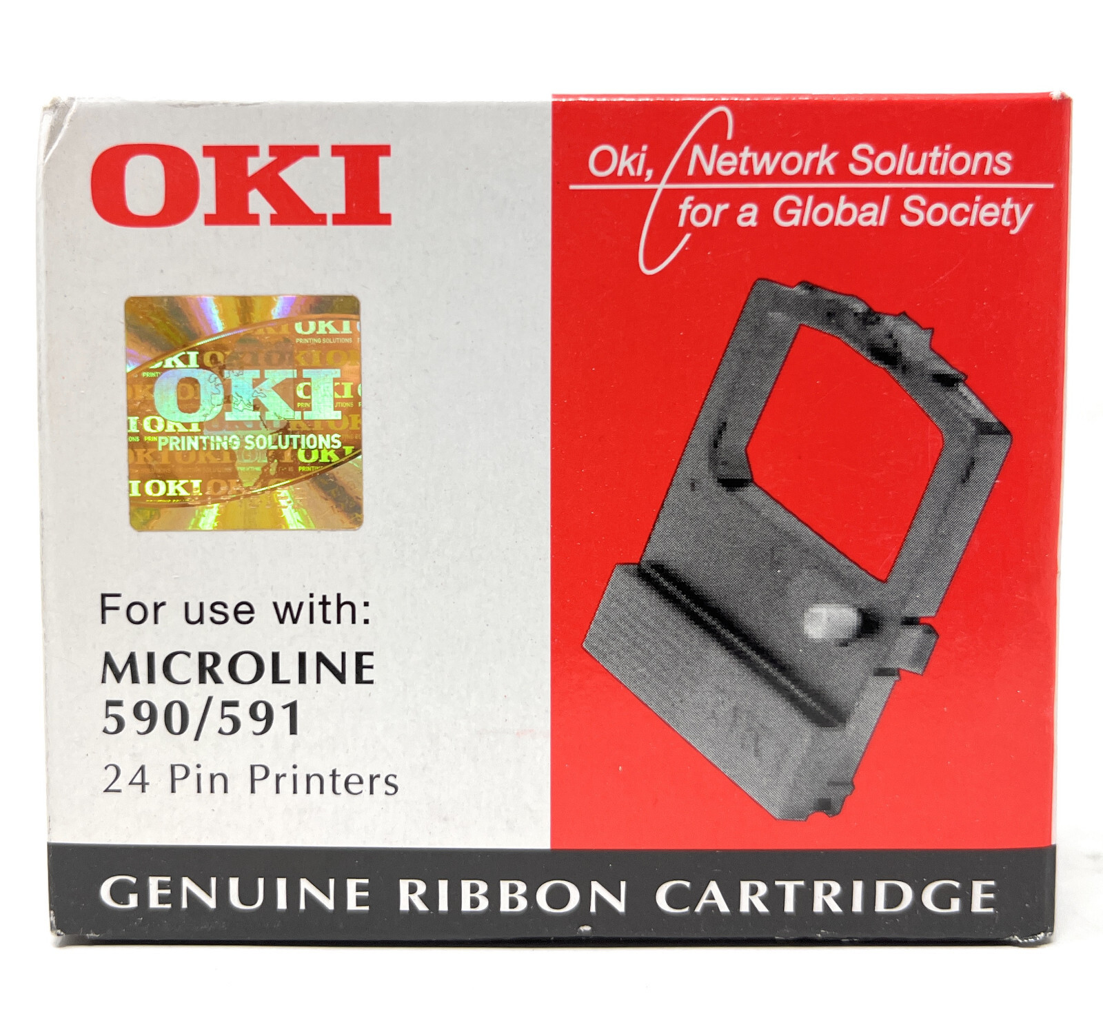 Oki 09002316 Original Ribbon for Oki Microline ML590/ML591 [a box]