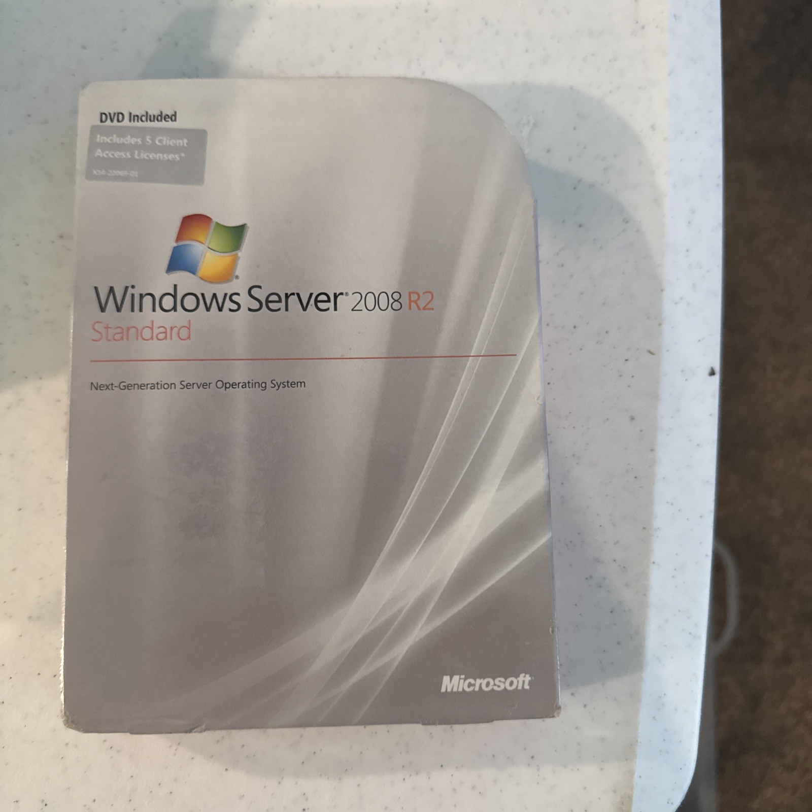 Microsoft Windows Server 2008 R2 Standard,SKU P73-04754,64-Bit,Full Retail,5 CAL