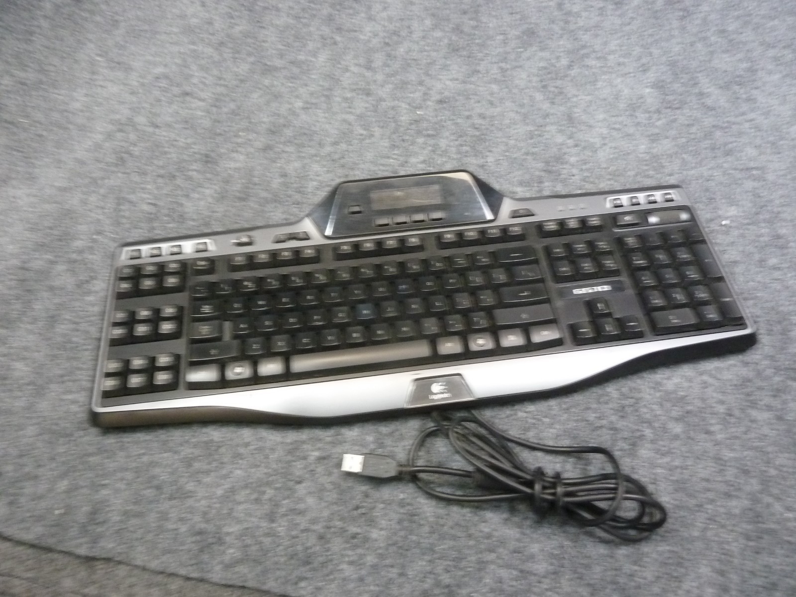 Logitech G510 Wired Gaming Keyboard w/LCD Model Y-U0010 USBA