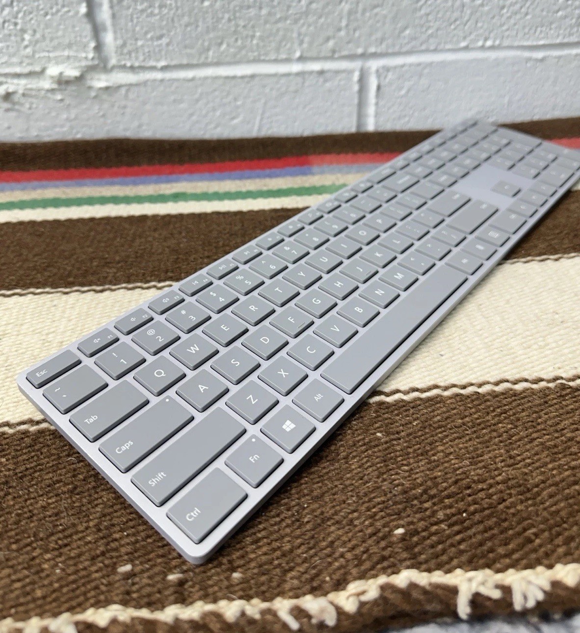 Microsoft Modern Keyboard with Fingerprint ID Model 1780 Bluetooth (No Cable)