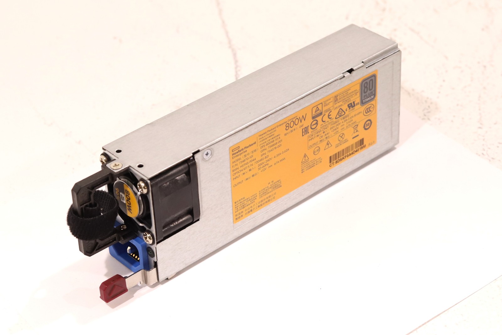 HP DPS-800AB-10 800W Power Supply For HP ProLiant Servers P/N: 754378-001 Tested