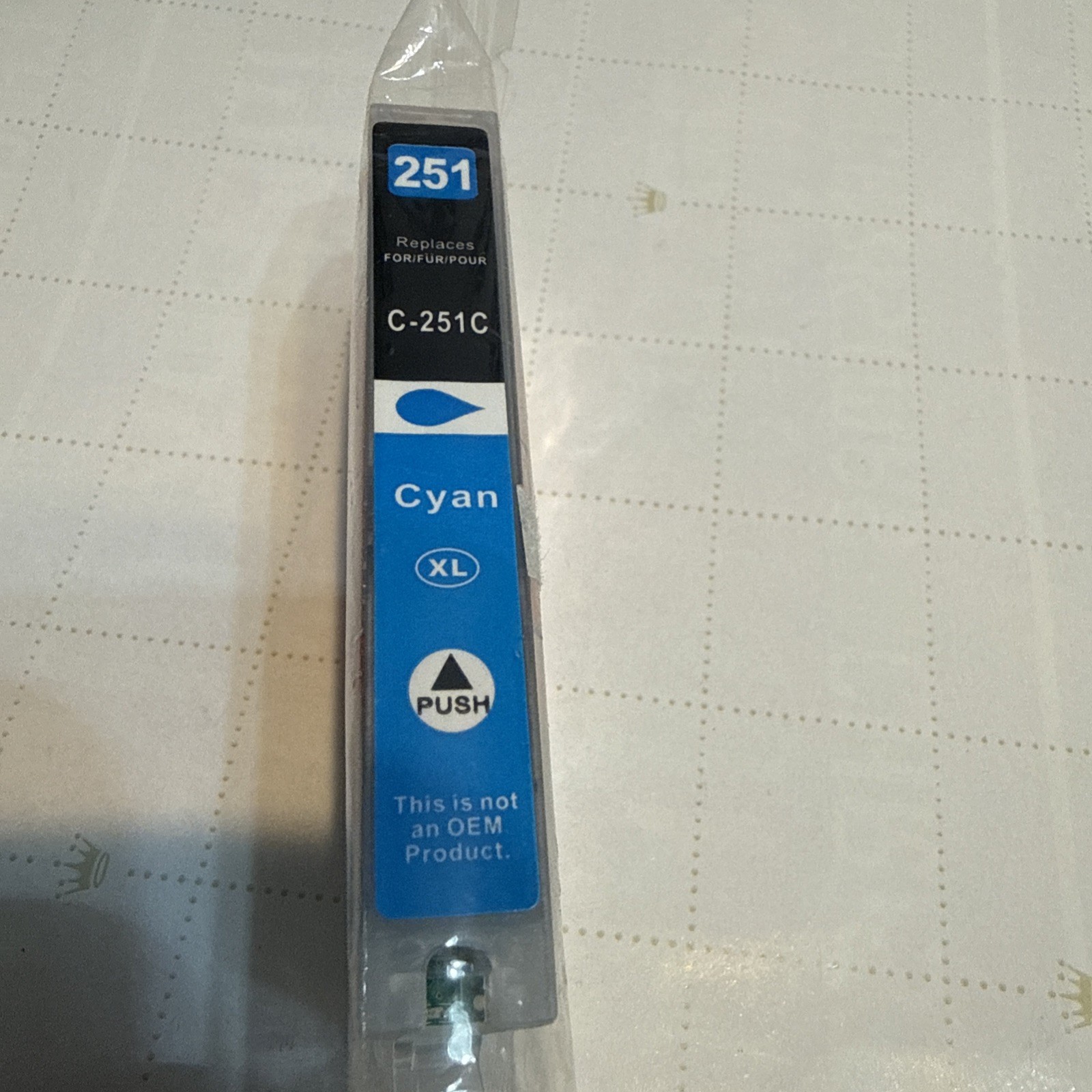 Canon CLI-251XL Cyan Ink Cartridge Brand New Sealed No Retail Box