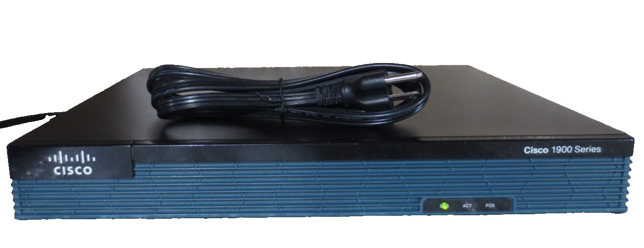 Cisco 1900 Series Model 1921 Gigabit Ethernet Service Router