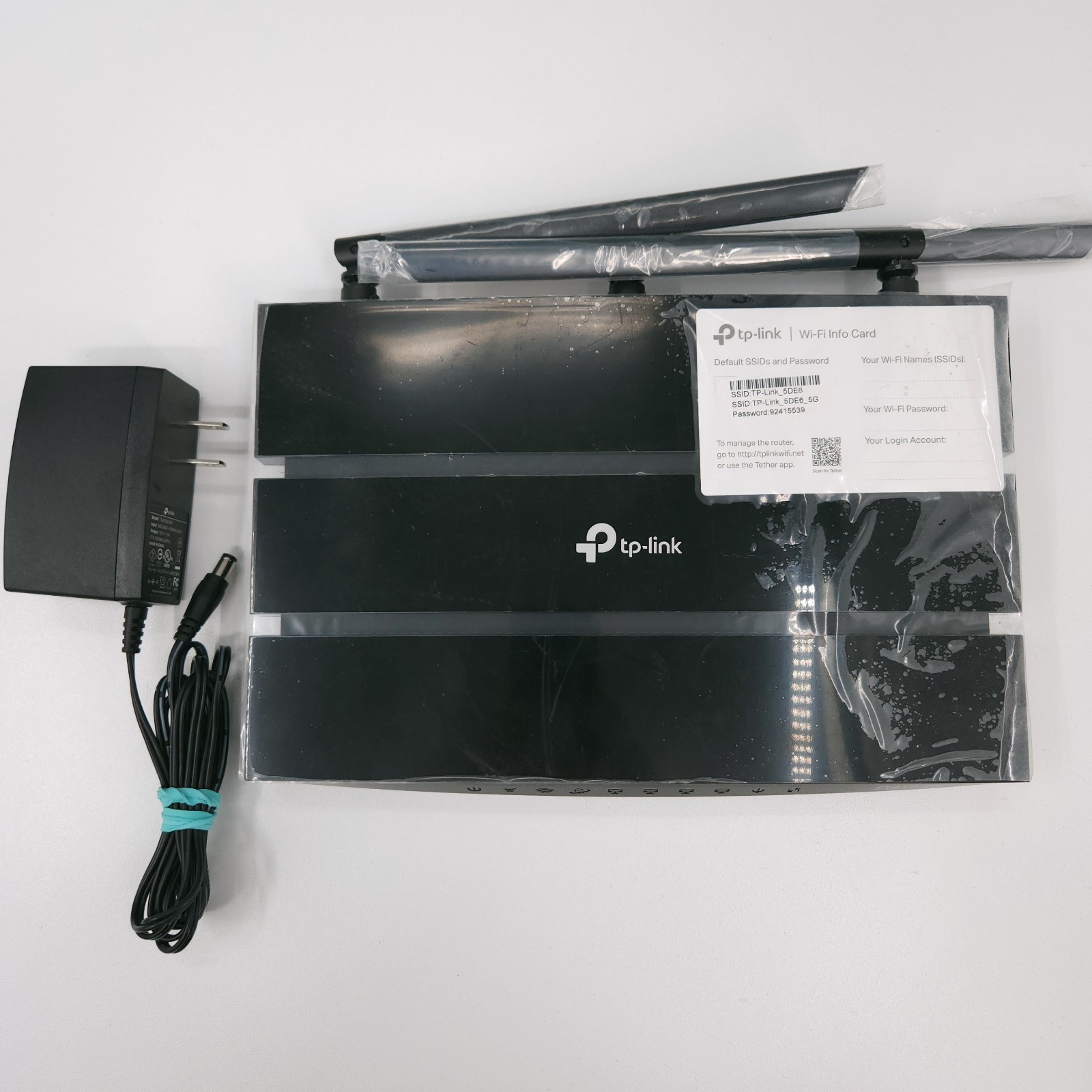 Tp Link AC1750 Wireless Dual Band Gigabit Router Archer A7 Wi-Fi Open Box