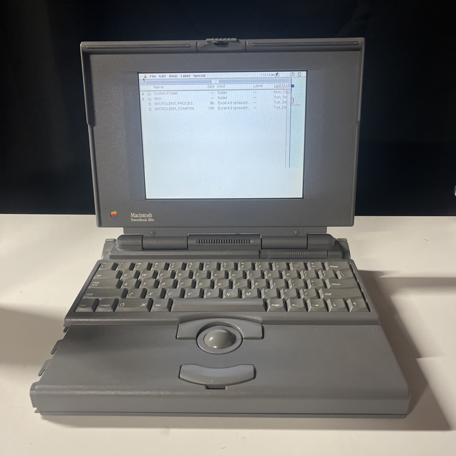 Apple Mac PowerBook 180c Vintage Laptop Rare