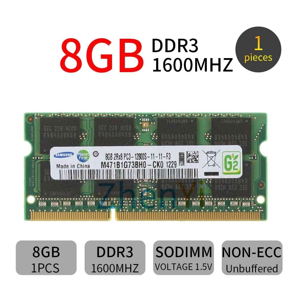 Samsung 32GB 16GB 8GB DDR3 1600MHz PC3-12800 204Pin SODIMM Laptop Memory RAM LOT