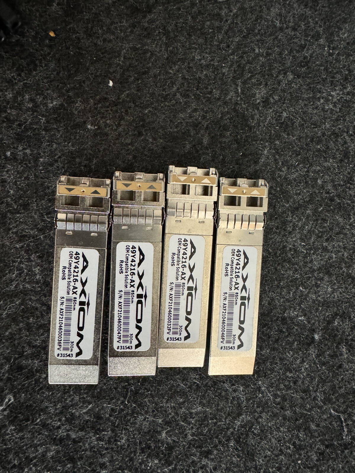 Axiom 10GBASE-SR SFP+ Transceiver for IBM 10GBase-SR10 Gbit/s 49Y4216-AX