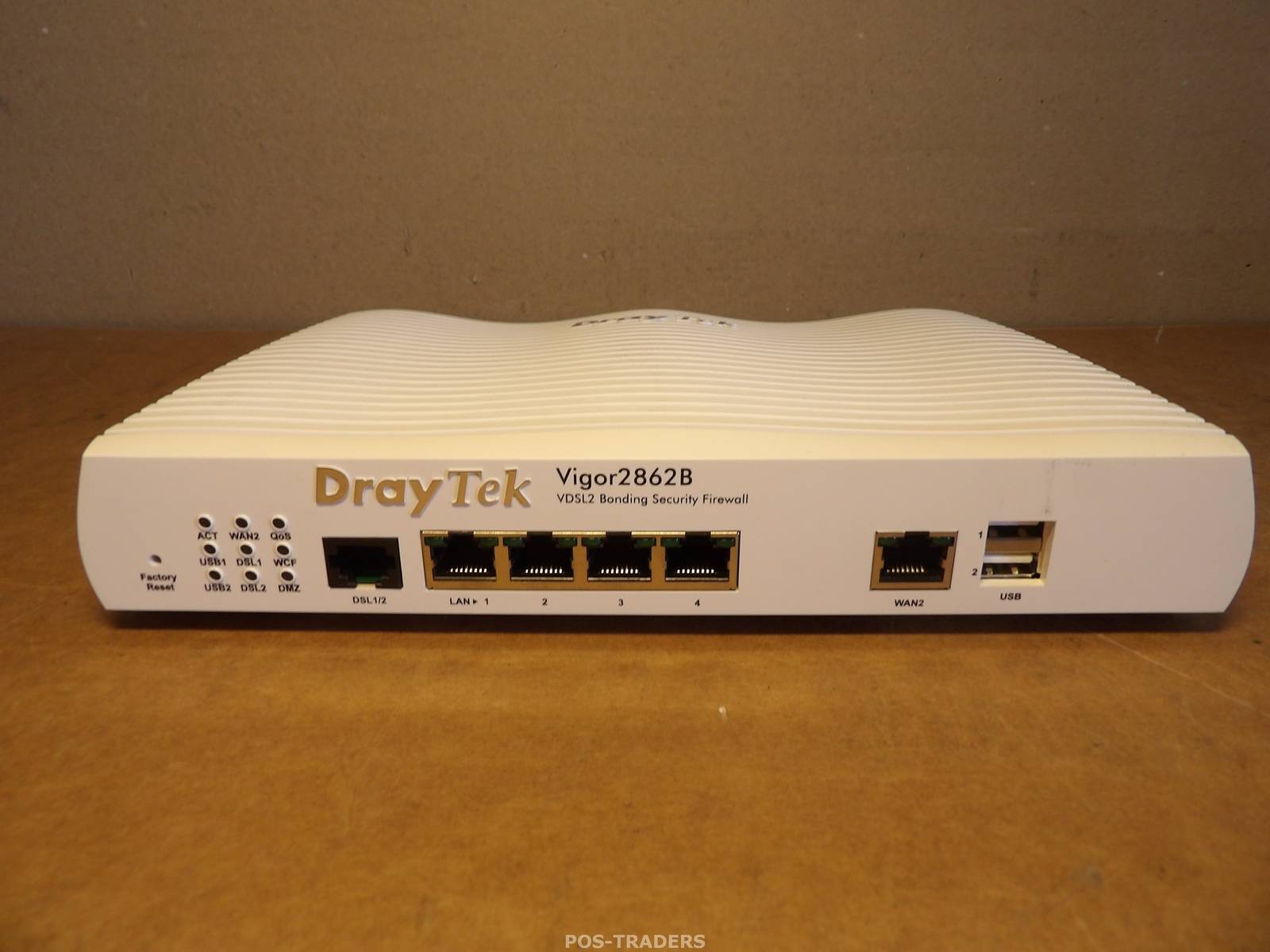 DrayTek VIGOR2862B 4-Port VDSL2 Bonding Security Firewall - EXCL PSU / ANTENNA